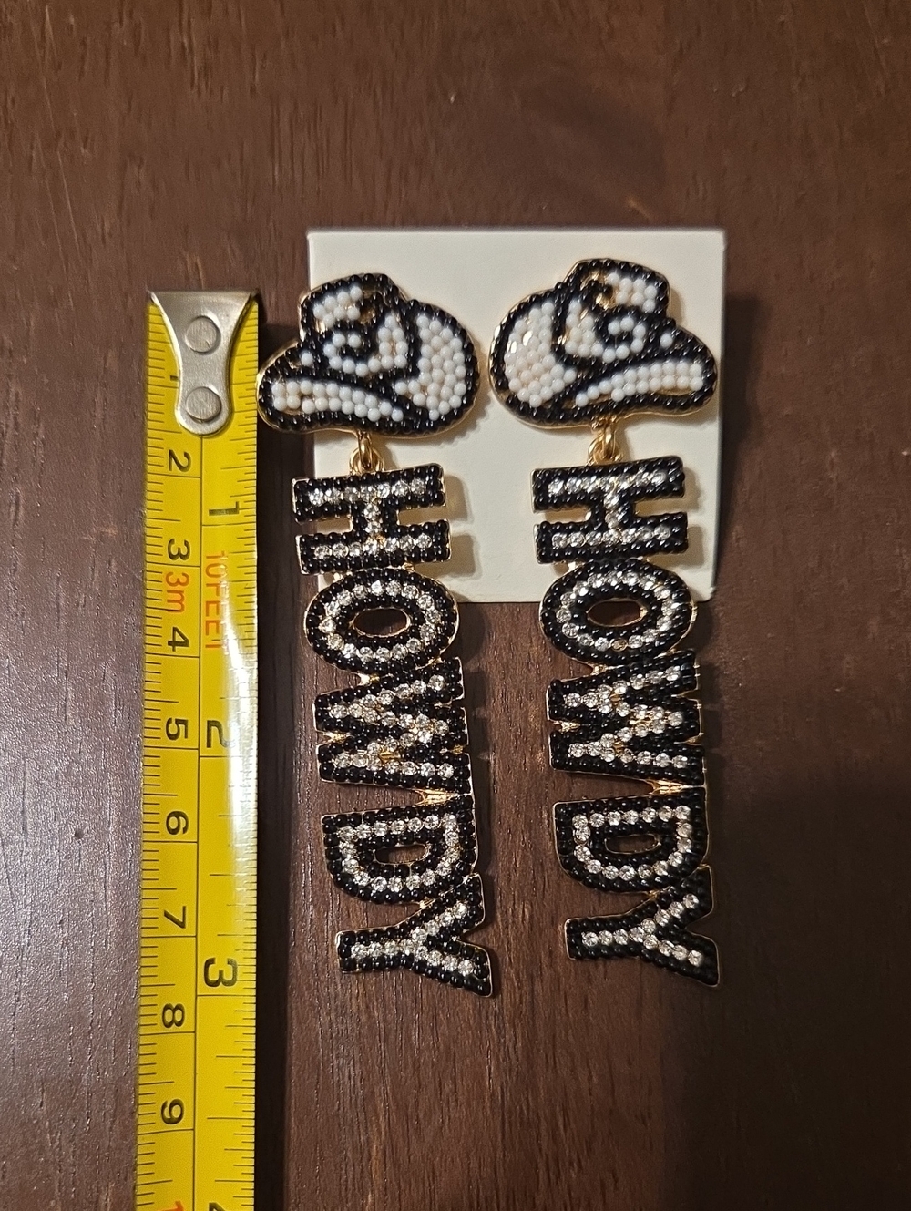 Howdy Earrings - Picture 2 of 3